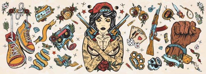 Poster Hip-Hop-Kultur