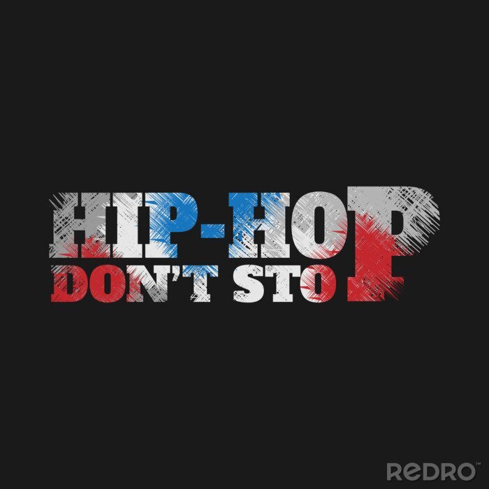 Poster Hip-Hop-Logo