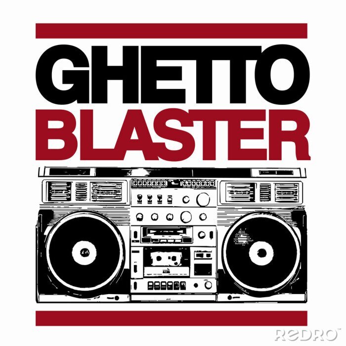 Poster Hip-Hop-Retro-Player