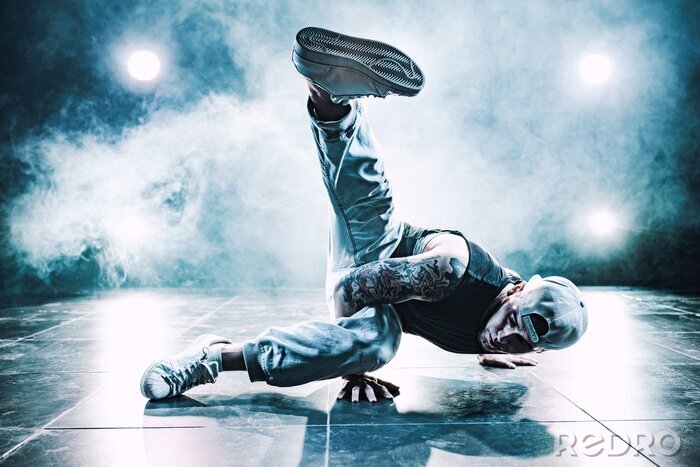 Poster Hip-Hop und Tanz