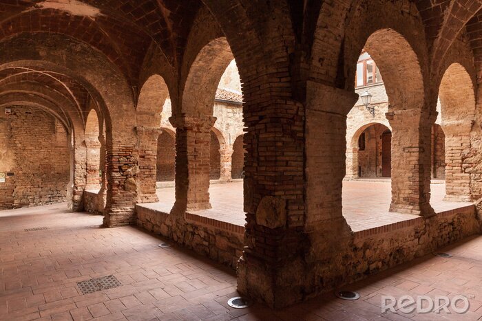 Poster Historische Architektur in Italien