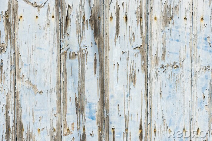 Poster Holz Shabby-Chic gealtert