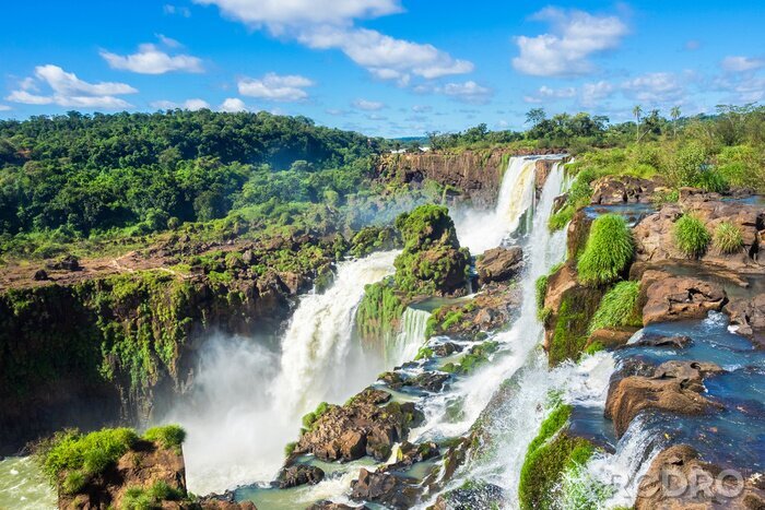 Poster Iguazú-Fälle in Südamerika