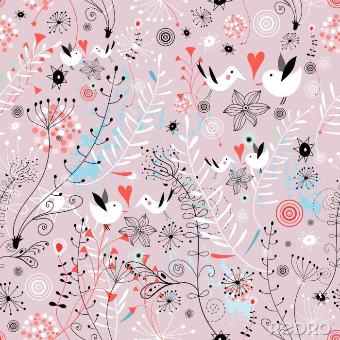 Poster Im Gras versteckt