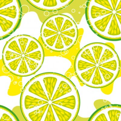 In Scheiben geschnittene Zitrone