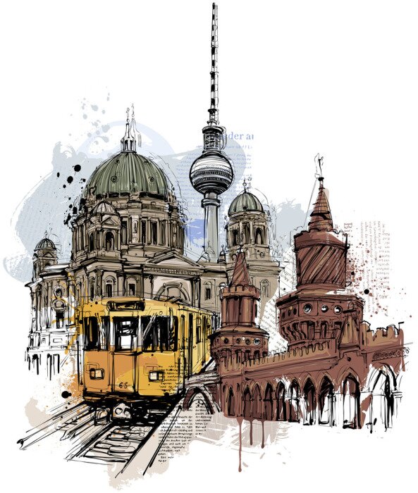 Poster Innerhalb Berlins