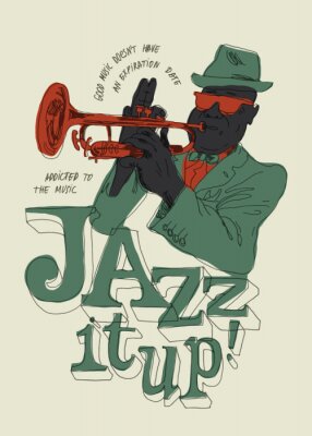 Poster Jazzmusiker