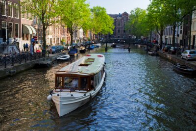 Kanal in Amsterdam