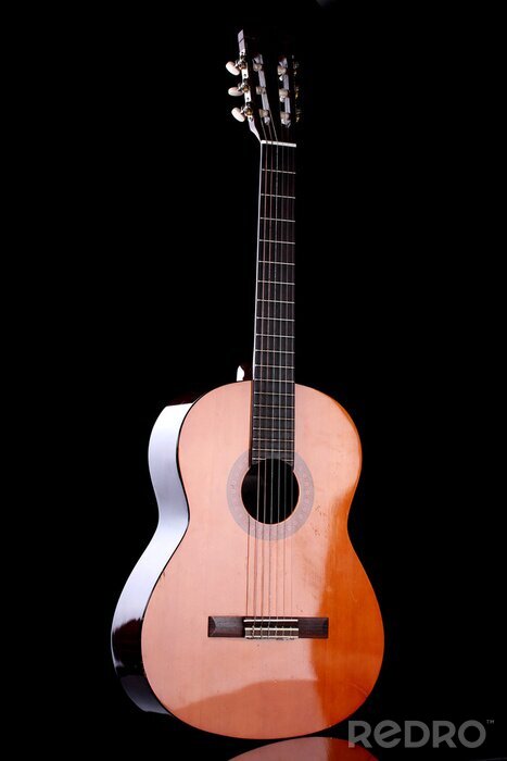 Poster Klassische Akustikgitarre