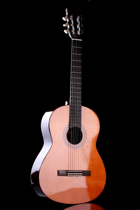 Poster Klassische Akustikgitarre