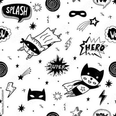 Poster Kleine Superhelden