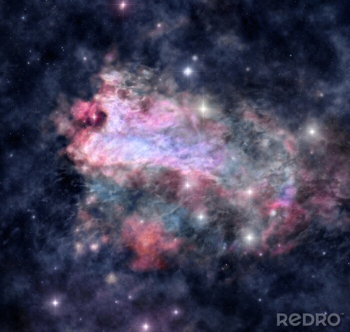 Poster Kosmischer Nebel