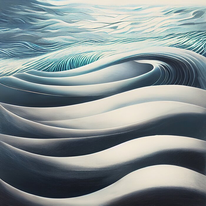 Poster Künstlerische moderne grafische Illustration