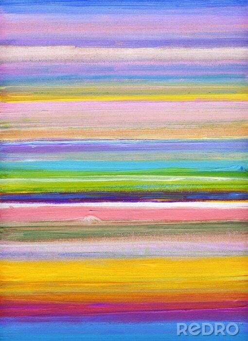 Poster Lackierte Streifen