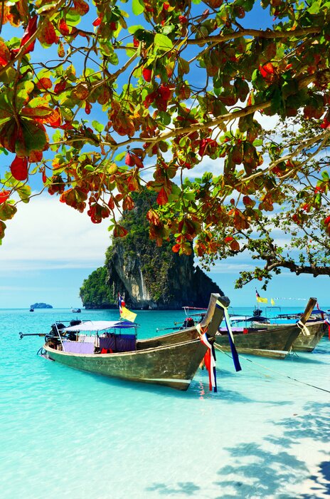 Poster Landschaft aus Thailand