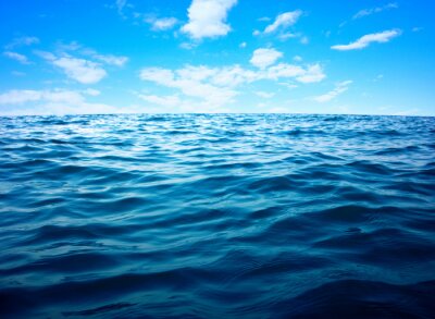 Poster Leicht turbulente Meeresoberfläche