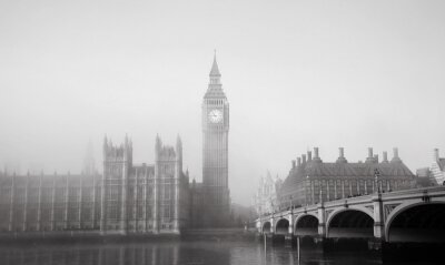 London in schwarz-weiß