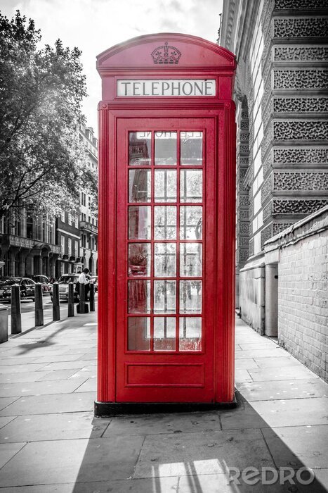 Poster London telefonzelle