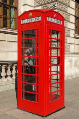 London Telefonzelle am Tag