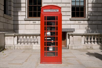 Poster Londoner Red Box Telefonzelle