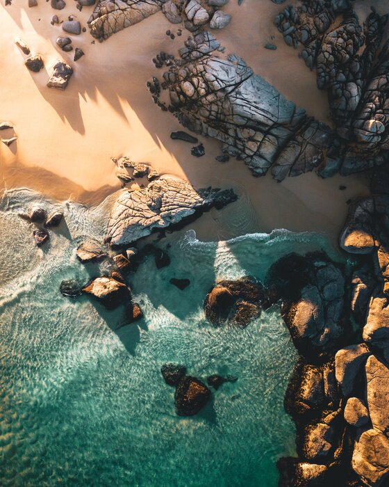 Poster Luftküstenparadies