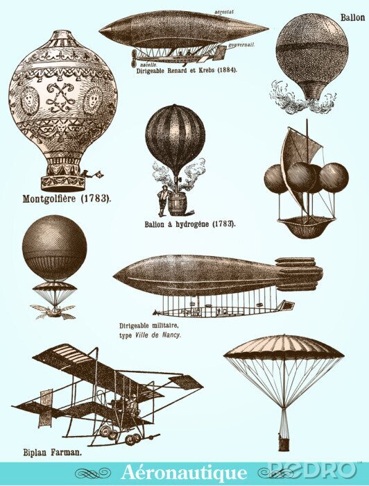 Poster Luftmaschinen