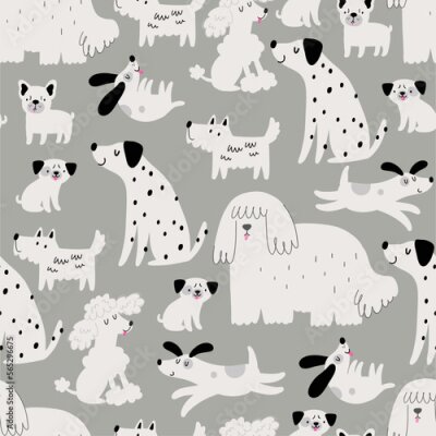 Poster Lustige Hunde