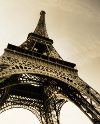 Mächtige Architektur in Paris