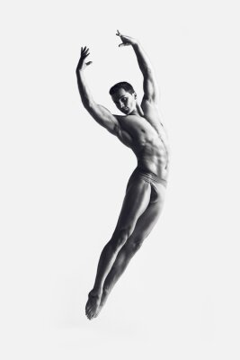Poster männliches Ballett