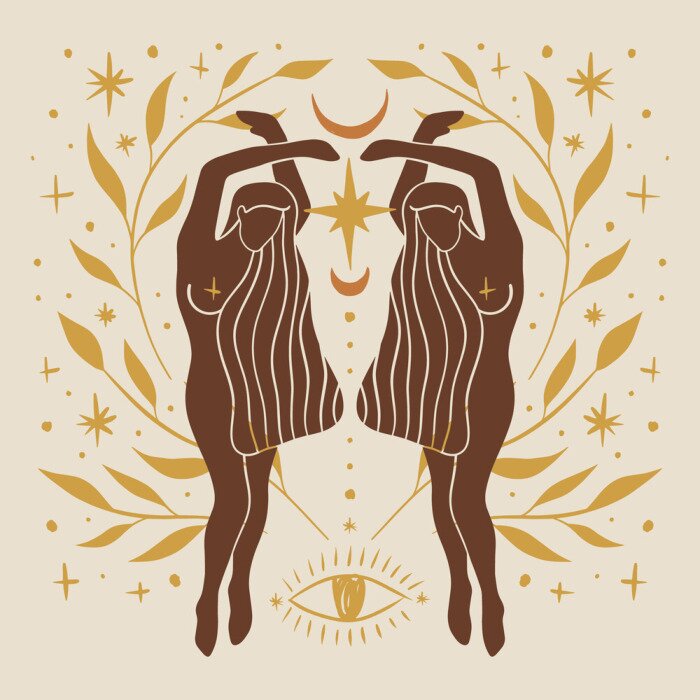 Poster Magische Zwillinge