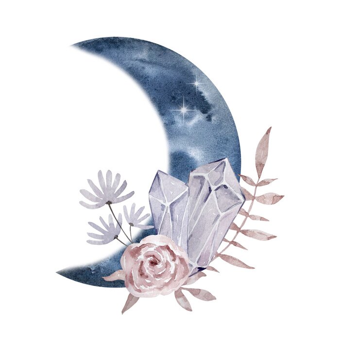 Poster Magischer Halbmond