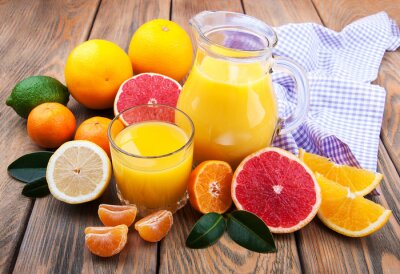 Mahlzeiten und Getränke Zitrusfruchtsäfte