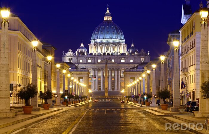Poster Marktplatz in Rom