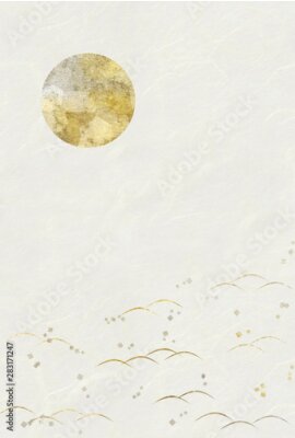 Poster Minimalistische Grafiken im Japandi-Stil