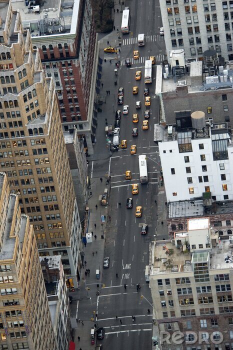 Poster Moderne Architektur aus Vogelperspektive