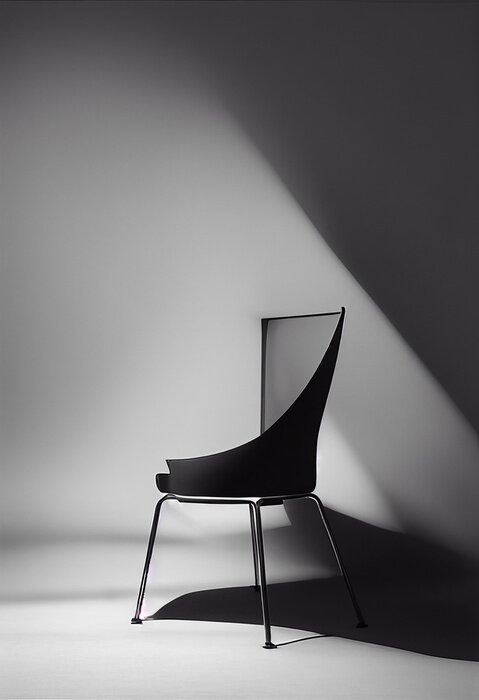 Poster Moderner Stuhl