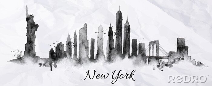 Poster Monochromes New York