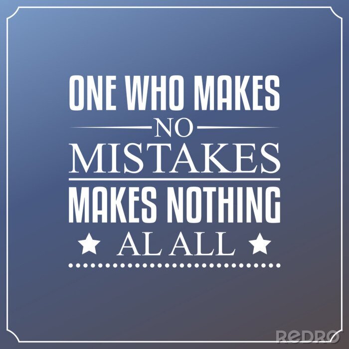 Poster Motivationszitat für die Wand