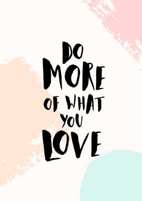 Poster Motivationszitat für jeden Tag