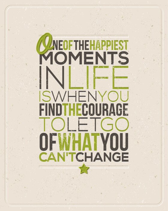 Poster Motivierender Text