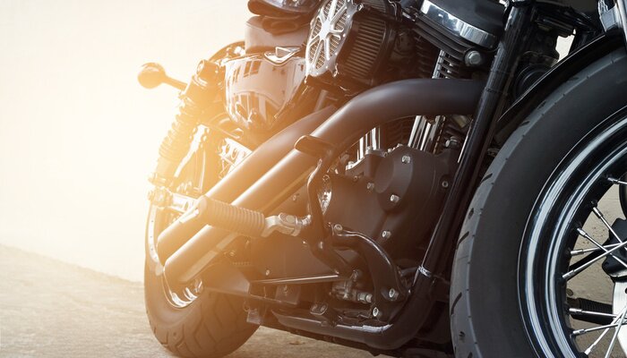 Poster Motorrad und Fahrzeugdetails