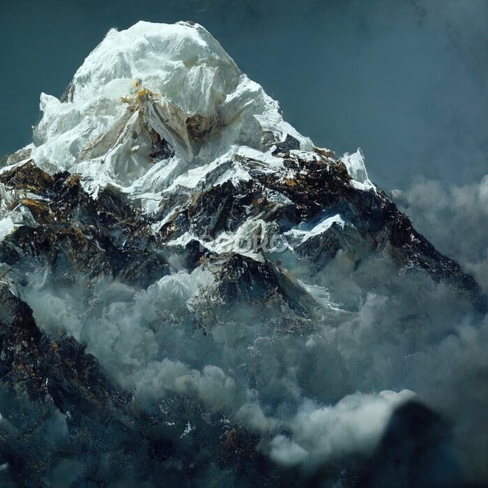 Poster Mount Everest-Gipfel
