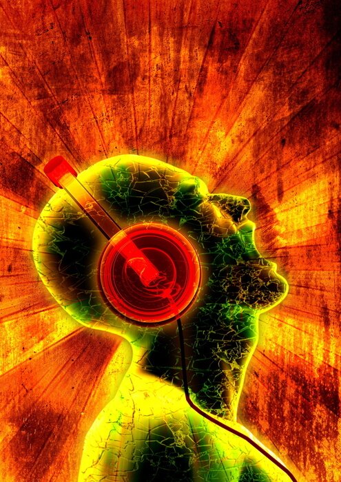 Poster Musik dein Leben