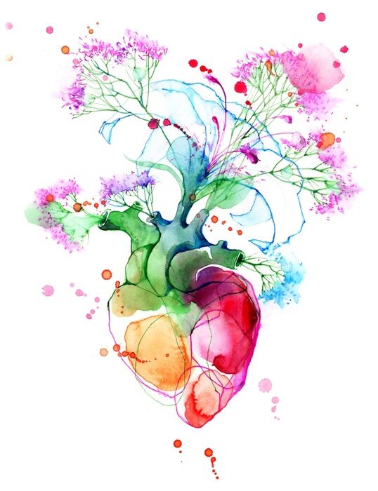 Poster Musik im Herzen