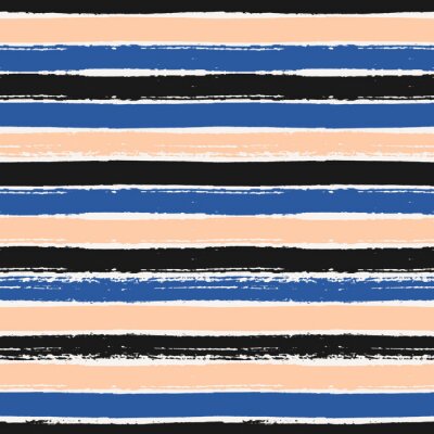 Muster mit horizontal gemalten Streifen