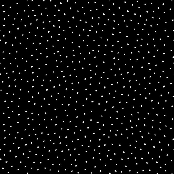 Poster Muster mit weißen Punkten auf schwarzem Hintergrund