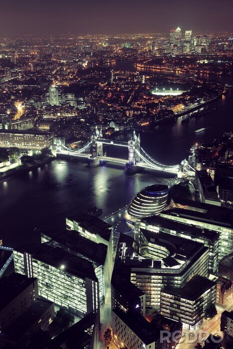 Poster Nacht in London