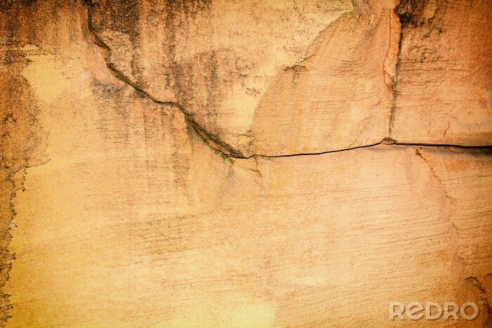 Poster Nahaufnahme von Steinmauer