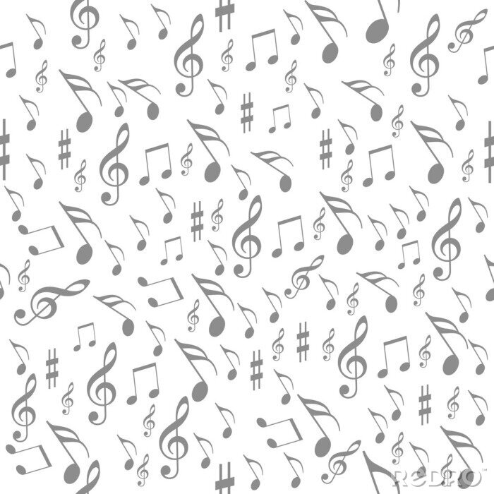 Poster nahtlose musik musik