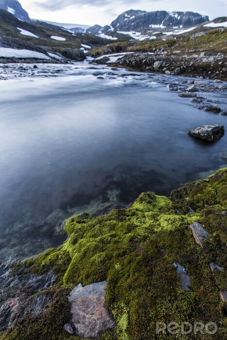 Poster Nationalparklandschaft in Norwegen